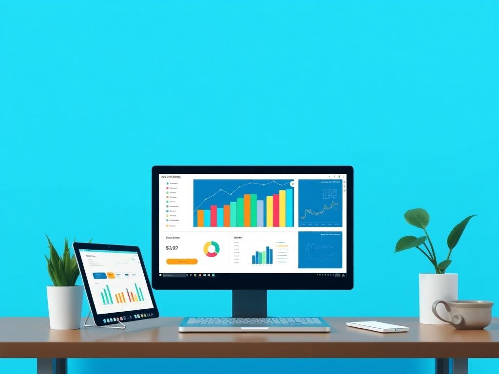 photo of online accounting photo of online accountingфото